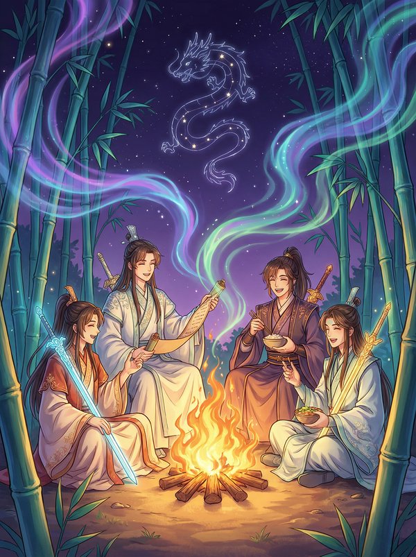 香蕉视频-竹林夜话